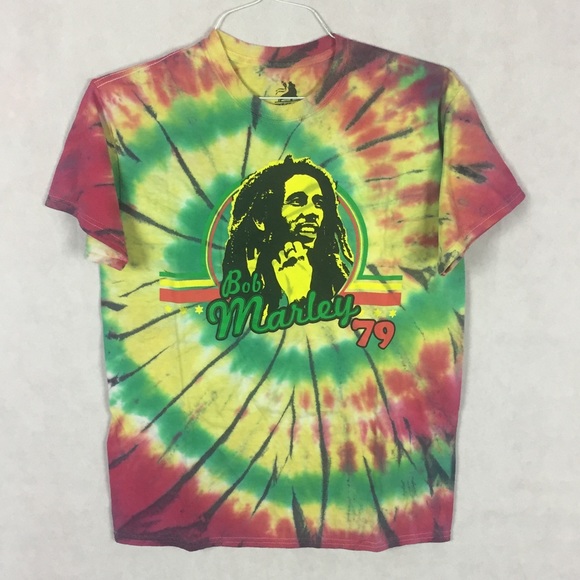 Zion Rootswear Other - Bob Marley 79 Tie Dye Tee Shirt Reggae Medium